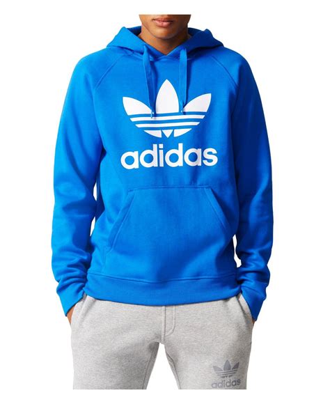 blauwe adidas hoodie